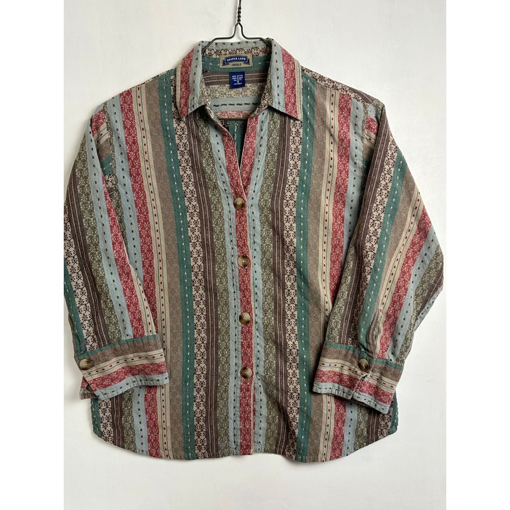 Shaver Lake Men's Casual Button Down Shirt Medium‎